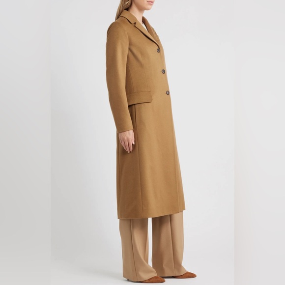 Fleurette (NWT $1,598) Kate Cashmere Wool Coat in Vicuna Size 16 W - Picture 7 of 14